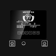 7寸可视液晶大屏